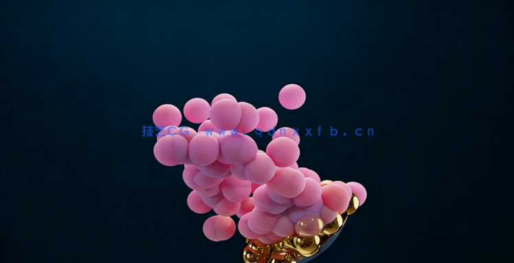 Blender创建球体创意动画技术训练视频教程(图5) Blender创建球体创意动画技术训练视频教程(图5)