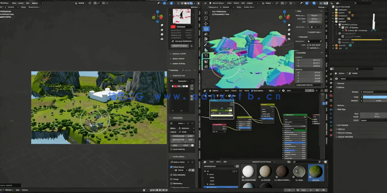  Zbrush概念艺术环境场景完整制作流程视频教程(图3)