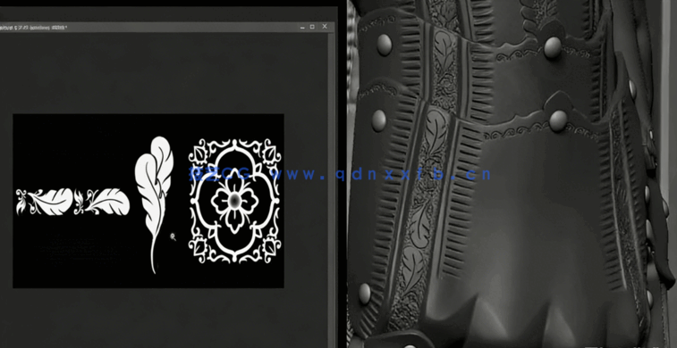 游戏角色盔甲完整制作工作流程视频教程(图5)