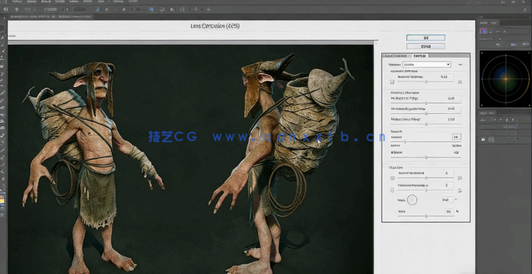 Zbrush游戏角色完整制作工作流程视频教程(图5)