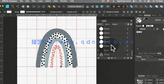 Affinity Designer矢量图像绘制技术训练视频教程(图1)