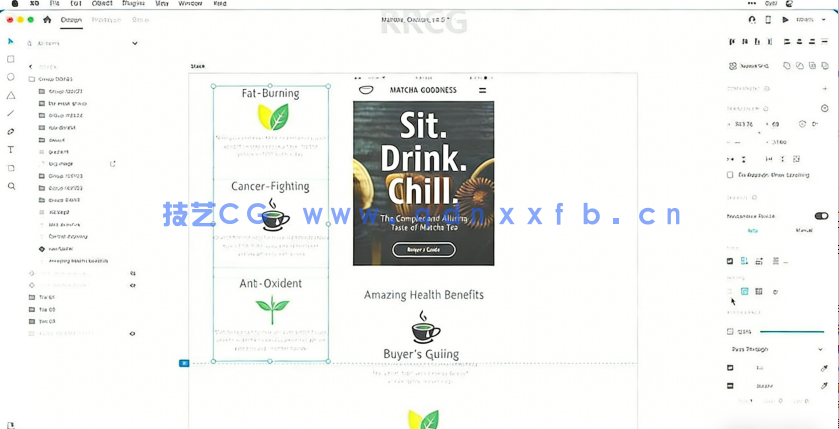 Adobe XD创建各种屏幕布局基础培训视频教程(图1) Adobe XD创建各种屏幕布局基础培训视频教程(图1)