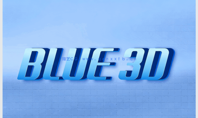 15组3D风格创意设计艺术特效PSD字模(图4)