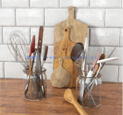 厨房餐具瓷器罐子盒子置物架Archmodels Vol. 231(图4)