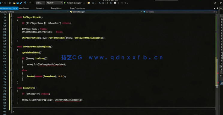 Unity 2D回合制RPG角色扮演游戏完整制作流程视频教程(图2)
