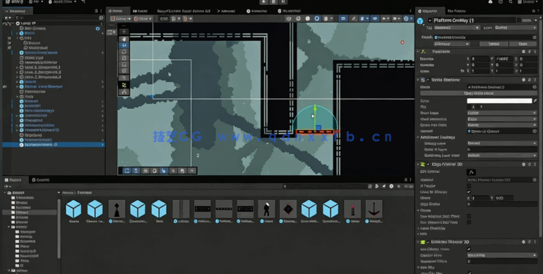 Unity与C#打造2D银河战士恶魔城风格游戏视频教程(图2)