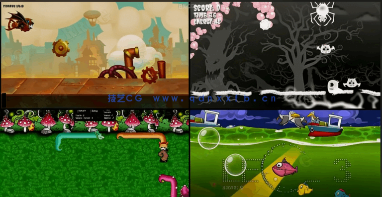 Unity 2D太空射击创意游戏开发完全训练视频教程(图4)