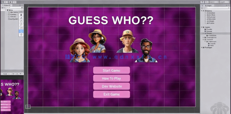 Unity经典互动竞猜游戏开发制作视频教程(图5)