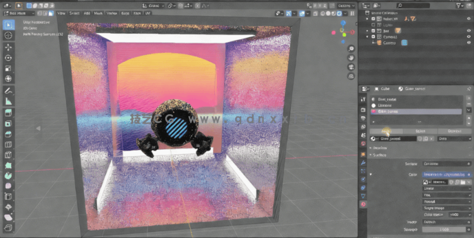 Blender三维建模与动画制作初学者入门训练视频教程(图6)