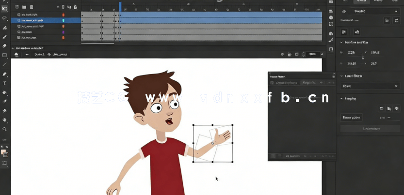 Animate CC表情姿势表演动画技术视频教程(图3)