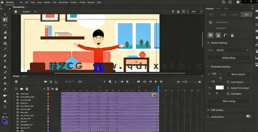 Adobe Animate初学者创建矢量角色图形动画视频教程(图4)
