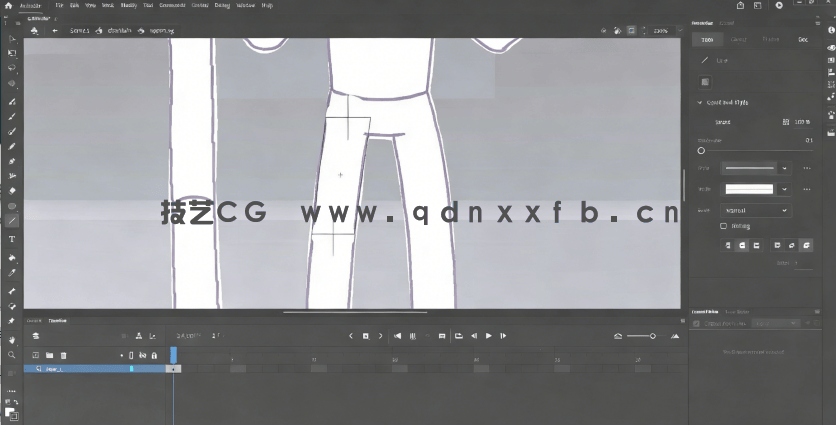 Adobe Animate2D逐帧酷炫动画完整过程视频教程(图5)