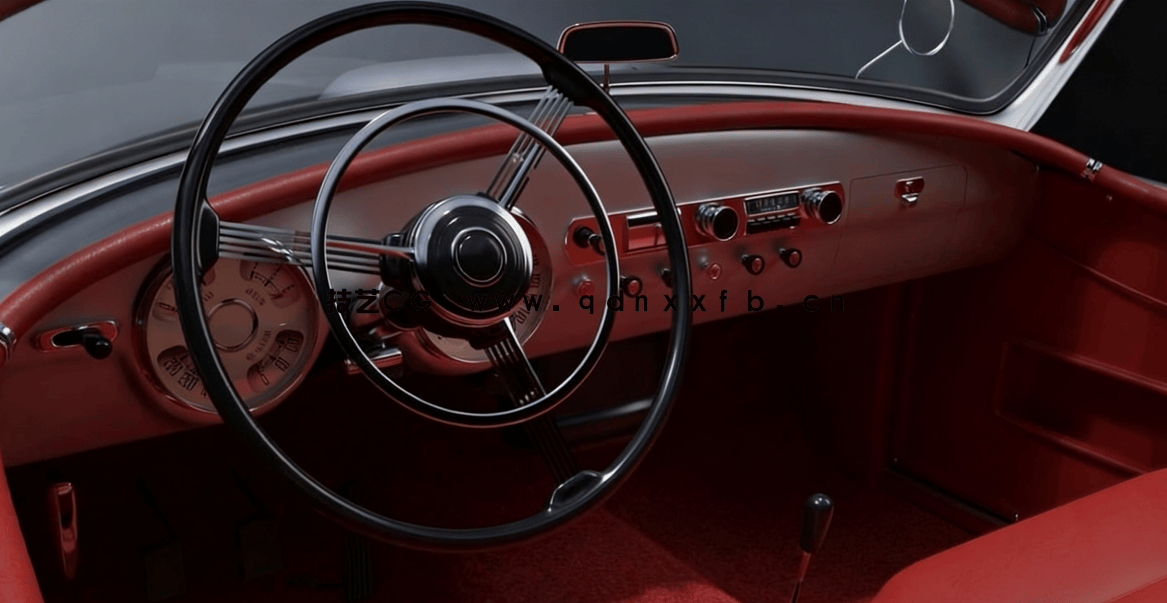 Blender 3.0复古老爷车完整制作工作流程视频教程 (图3)