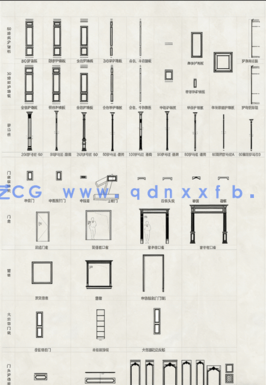 精选动态整木CAD图库(含定制设计方案PPT）(图2)