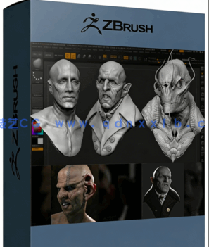 Zbrush角色雕刻虚拟化妆设计技术视频教程第一季(图1)