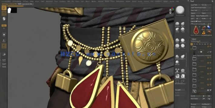 3D游戏角色从概念到最终雕刻完整流程视频教程第一季(图2)