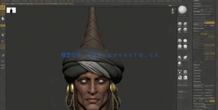 3D游戏角色从概念到最终雕刻完整流程视频教程第一季(图3)