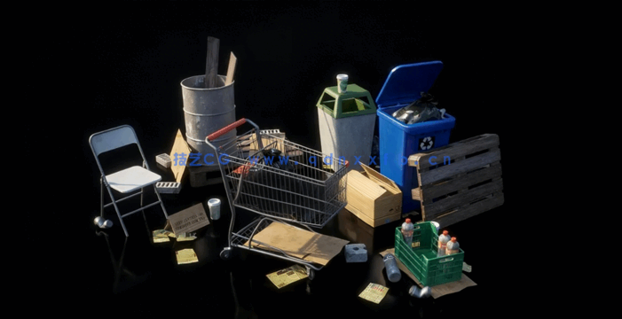 Kitbash3D-City Streets[城市街道](图4)