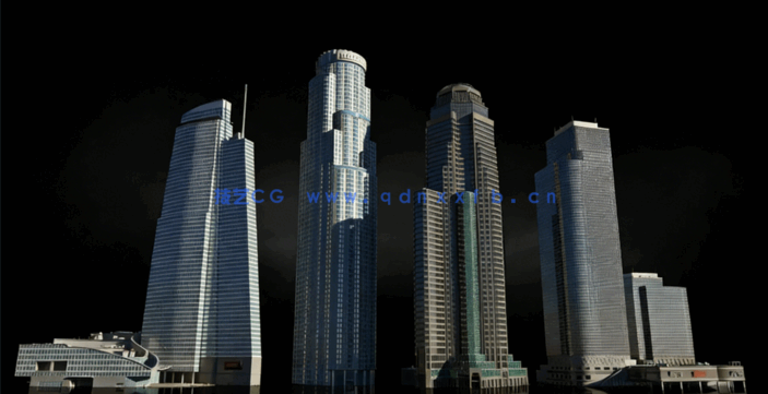 Kitbash3D-Los Angeles[洛杉矶建筑3D模型](图3)