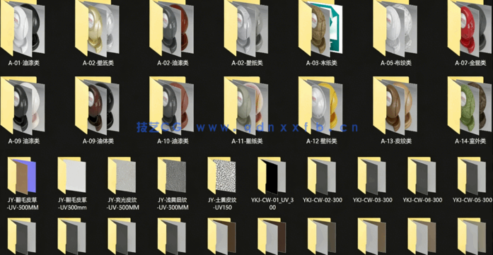 YKJ-越空间材质1号库 for Vray(图3)