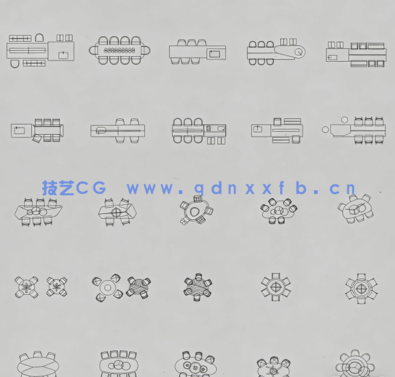 设计师2023精选CAD平面户型优化专用图库(图5)