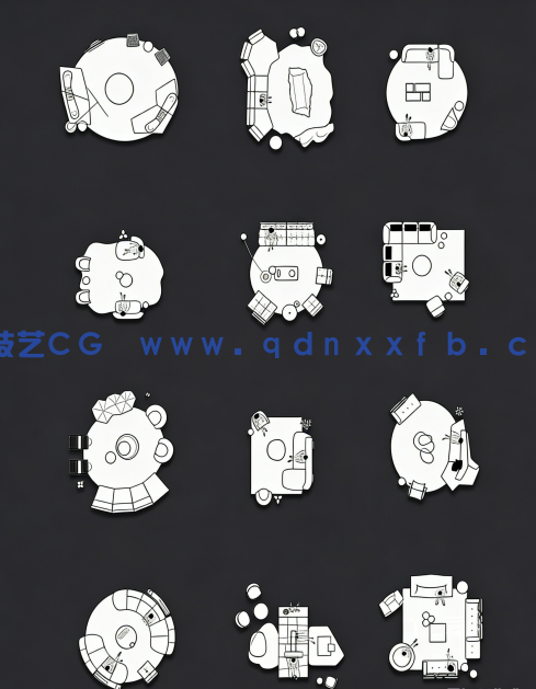进口家具模块160+款(图1)