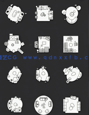 进口家具模块160+款(图5)