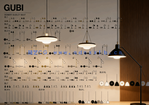 GUBI 进口家具模块合集丨CAD图集(图3)