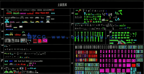 很全面的设计综合CAD图库图块下载(图3)