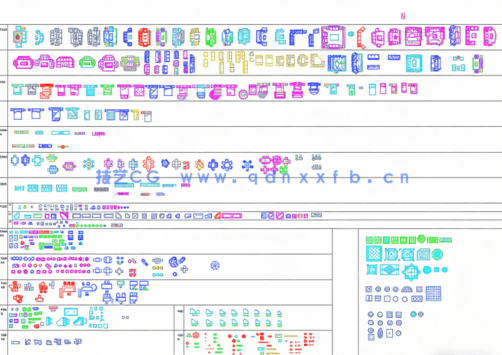 很全面的设计综合CAD图库图块下载(图5)
