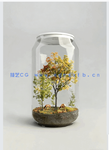 高清PNG素材秋季树木ForestDigital vol. 5 - Autumn trees(图1)