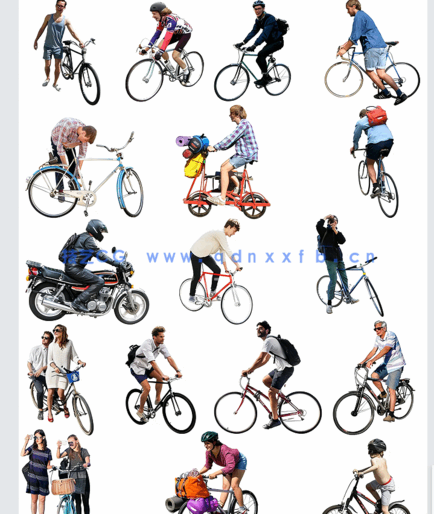 骑自行车人(图1)