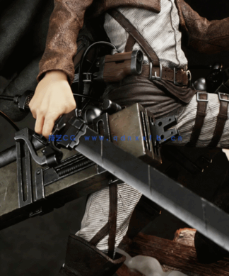 [3D打印人物] 利威尔·阿克曼Levi Ackerman站姿《进击的巨人》动漫角色雕刻(图4)