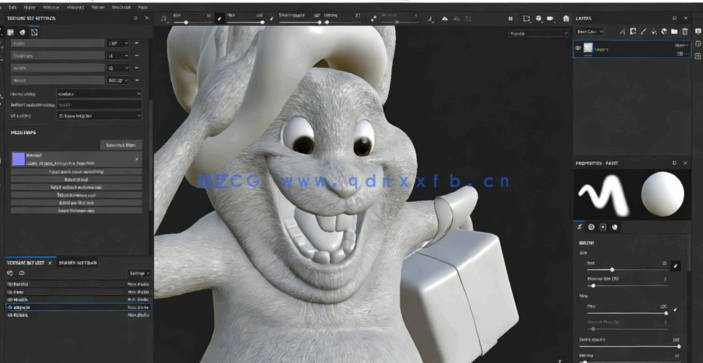  ZBrush与Maya Substance逼真角色毛皮制作视频教程(图4)