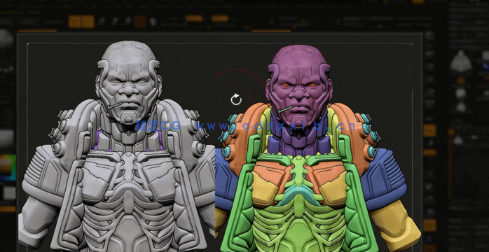  ZBrush 2023新手快速入门基础核心技术训练视频教程 (图5)