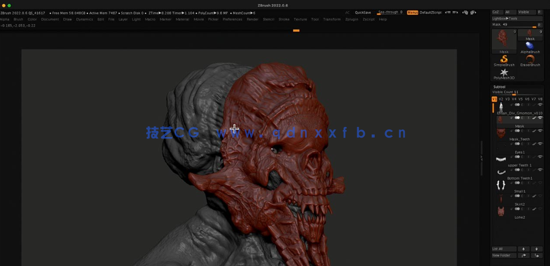 Zbrush电影级角色概念艺术设计大师级视频教程(图2)