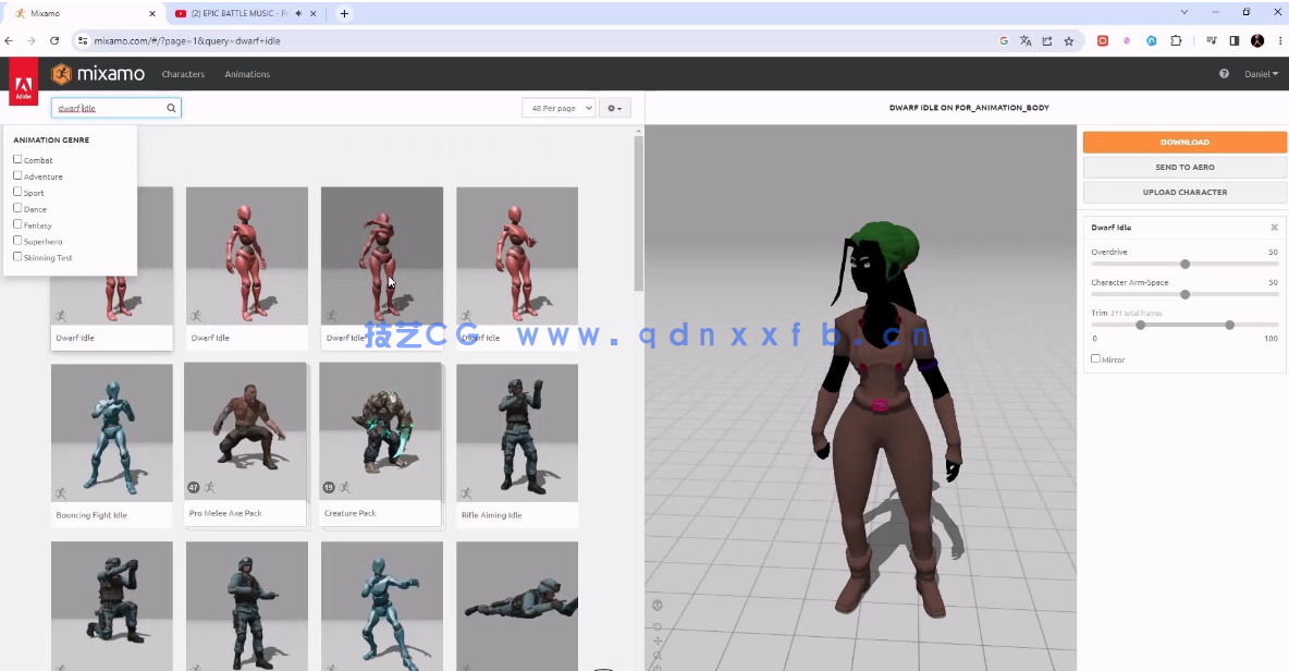 Zbrush Maya SP游戏女战士角色终极创意制作视频教程(图3)