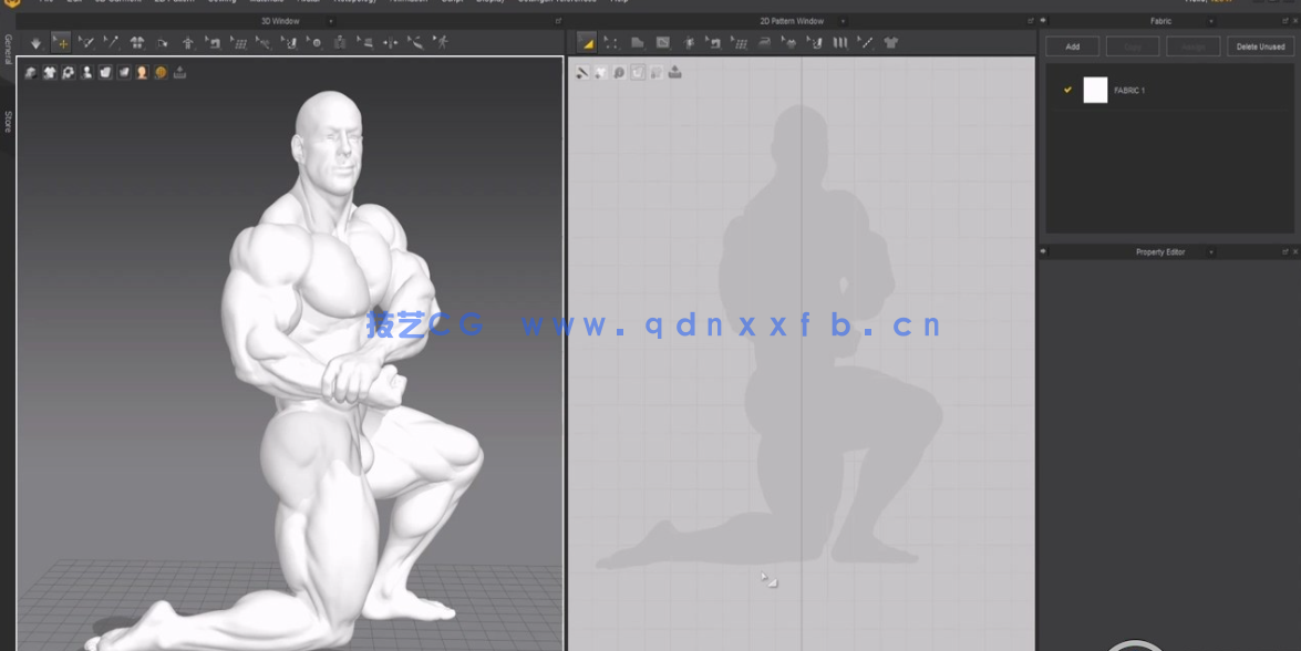 ZBrush健美运动员肌肉结构解剖雕刻技术视频教程 (图5)