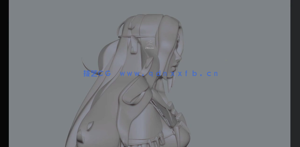  Zbrush 2023游戏角色与道具资产雕刻入门完全指南视频教程 (图3)