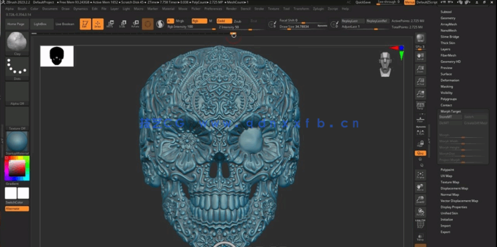ZBrush珠宝几何图形雕刻设计视频教程 (图6)