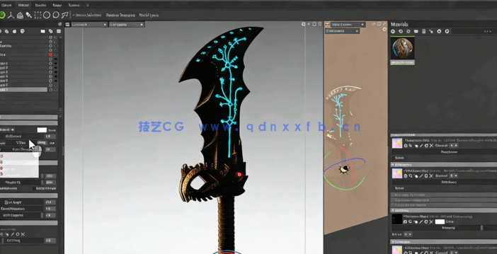 战神混沌之刃游戏武器完整制作工作流程视频教程(图3)
