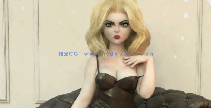 ZBrush时尚女孩雕刻建模制作流程视频教程(图3)