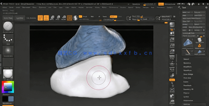 ZBrush逼真女巫人物角色完整雕刻流程视频教程(图2)