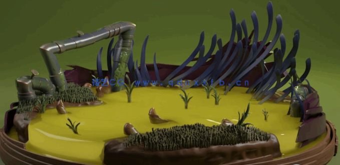 Zbrush鳄鱼人雕刻初学者入门指南视频教程(图2)