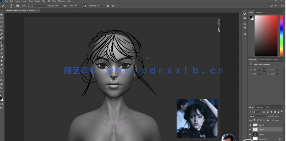 ZBrush与Marvelous Desinger舞蹈女孩完整制作流程视频教程(图2)