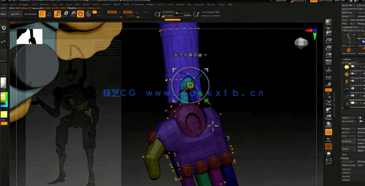 Zbrush中Zmodeler雕刻核心技术训练视频教程(图3)