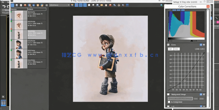 人物角色创作从2D到3D制作流程视频教程(图2)