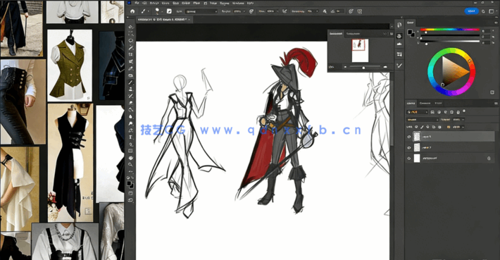 Zbrush高级游戏角色设计完整制作流程视频教程(图5)