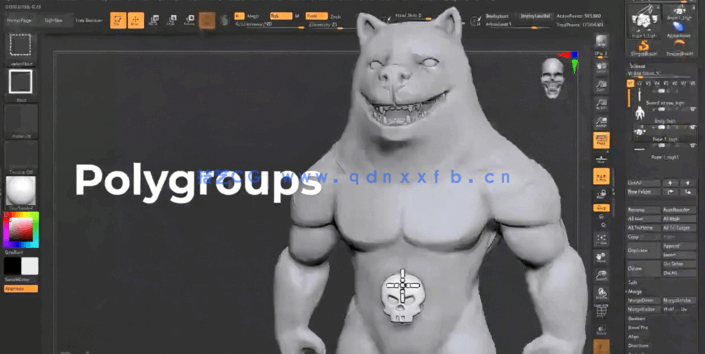Zbrush快速入门技术训练视频课程 (图4)