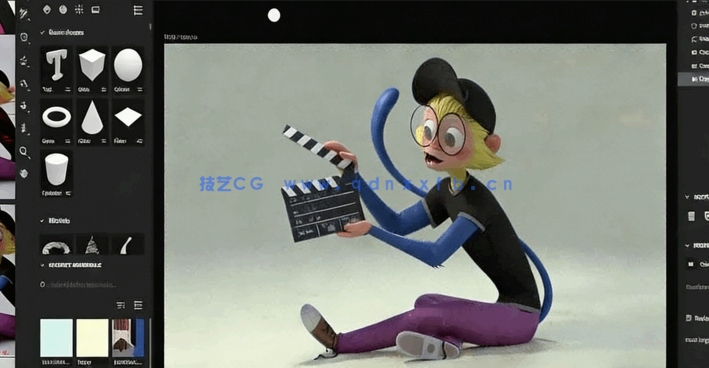 Zbrush猴子角色概念设计全流程视频教程(图5)